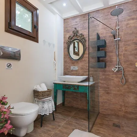 Family Ellis With Private Pool 200m To The Walking Distance To The Amenities Plakias